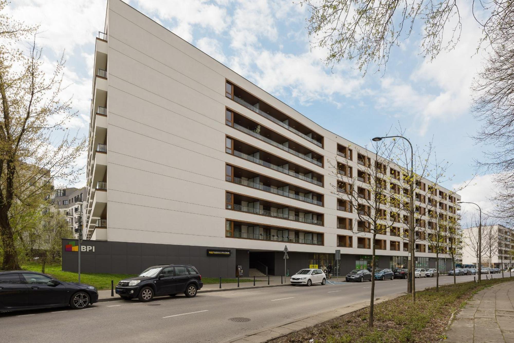 Apartment With Balcony & Parking In Warsaw By Noclegi Renters ภายนอก รูปภาพ